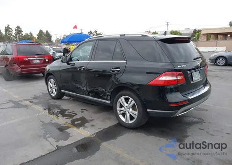 2014 Mercedes-Benz Ml 350 4Matic z USA, uszkodzony, nr VIN 4JGDA5HB7EA417565